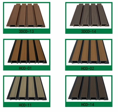 ВПЦ Дрво и пластичне вањске плоче на зидним плочама